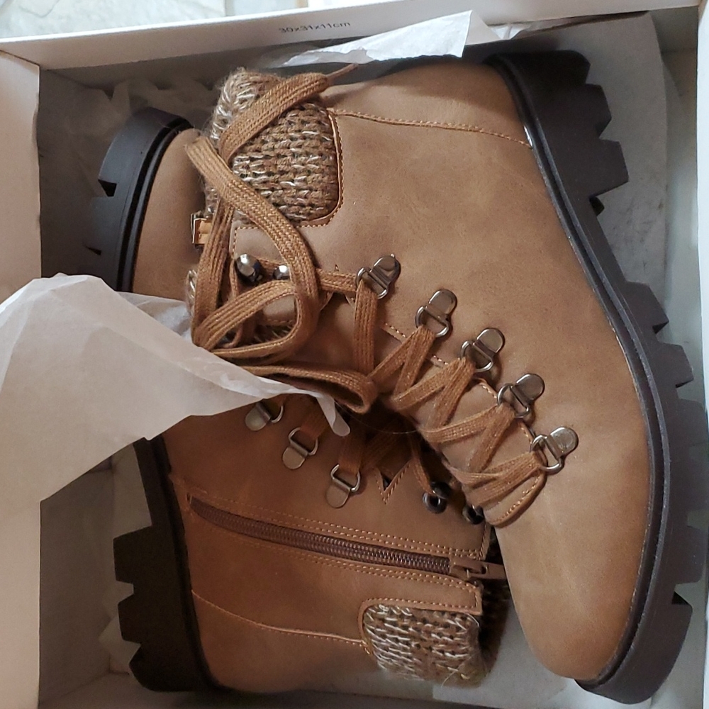 Brown boots
